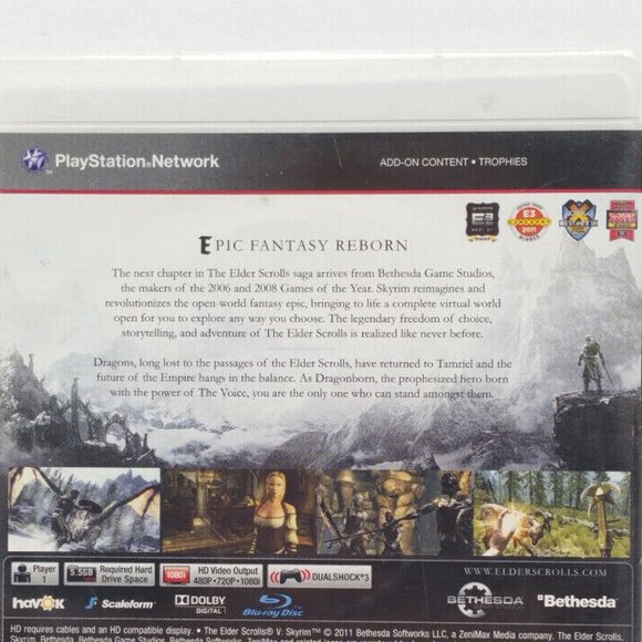 The Elder Scrolls V: Skyrim (PlayStation 3) 5318E1M - Picture 4 of 9